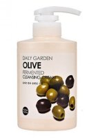 Крем для умывания с ферментированными маслинами "Daily Garden Fermentated Olive Cleansing Cream"