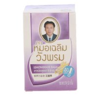Тайский фиолетовый бальзам с лемонграссом Wang Prom