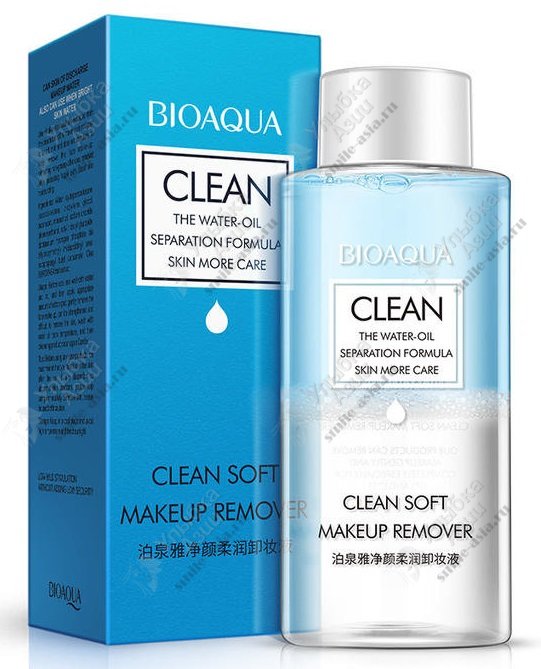 Купить Двухфазная жидкость для снятия макияжа BioAqua с доставкой по России