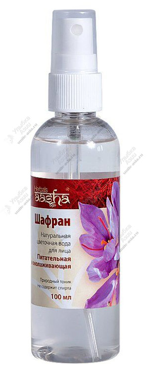 Купить Вода цветочная Шафрановая Aasha (Спрей) с доставкой по России