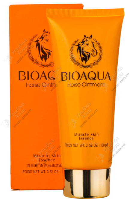 Купить Пенка для умывания с лошадиным маслом BioAqua HorseOil с доставкой по России