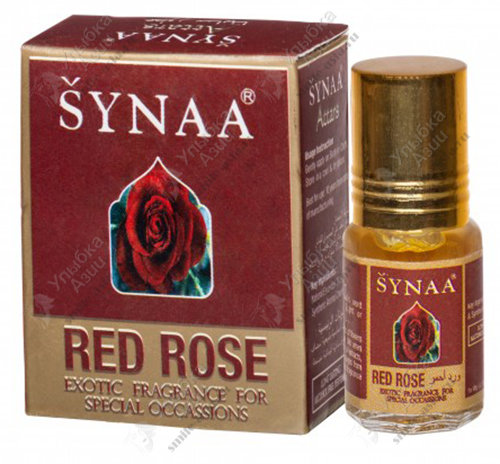 Купить Парфюмерное масло «Красная роза» Synaa с доставкой по России