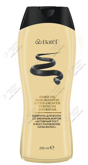 Купить Шампунь для волос со змеиным жиром «Активный рост и восстановление силы волос» с доставкой по России