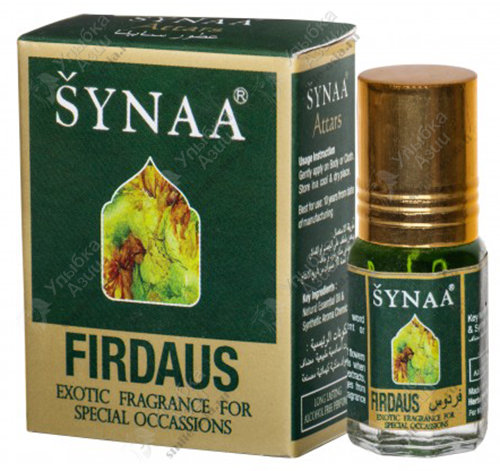 Купить Парфюмерное масло «Фирдаус» Synaa с доставкой по России