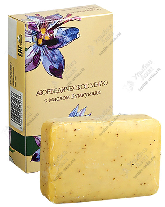 Купить Аюрведическое мыло с маслом Кумкумади Veda Vedica с доставкой по России