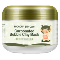 Пузырьковая очищающая маска Bioaqua Carbonated Bubble Clay Mask