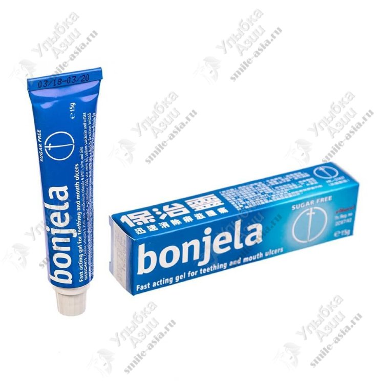 Купить Тайский гель для десен при прорезывании зубов Bonjela с доставкой по России
