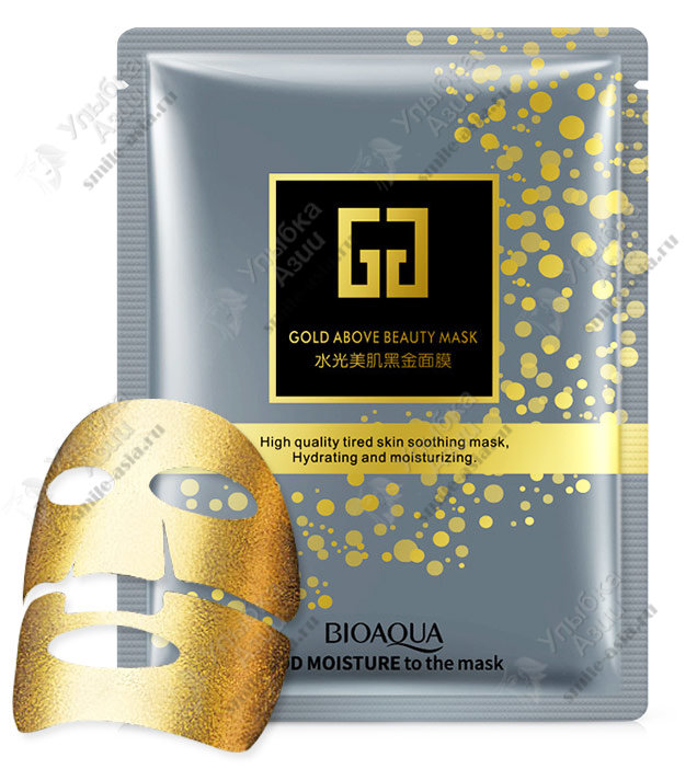 Купить Маска для лица с золотом BioAqua Gold above Beauty Mask с доставкой по России