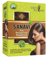 Хна бесцветная для волос Sanavi