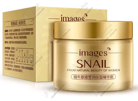 Купить Подтягивающий крем с муцином улитки Images Snail с доставкой по России