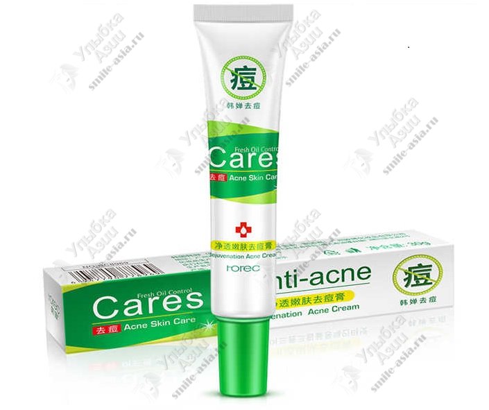Купить Крем от прыщей Rorec Cares Anti-acne с маслом Ши с доставкой по России