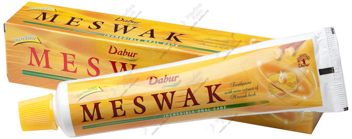 Купить Индийская зубная паста Dabur Meswak с доставкой по России