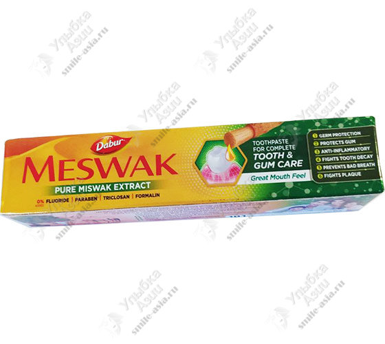 Купить Индийская зубная паста Dabur Meswak с доставкой по России