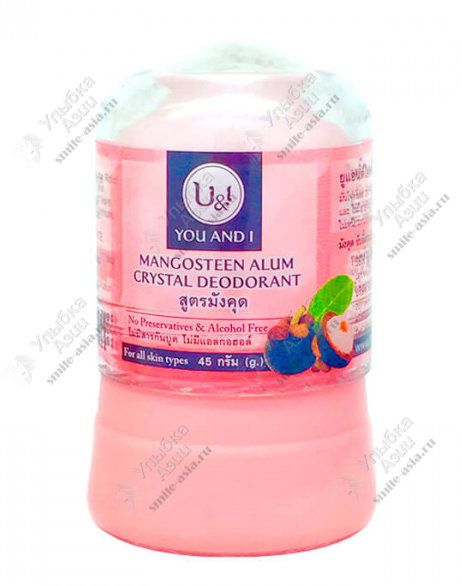 Купить Дезодорант-кристалл с мангостином U&I с доставкой по России