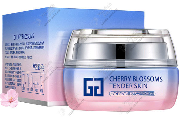 Купить Ухаживающий крем для лица с экстрактом сакуры Cherry Blossoms с доставкой по России