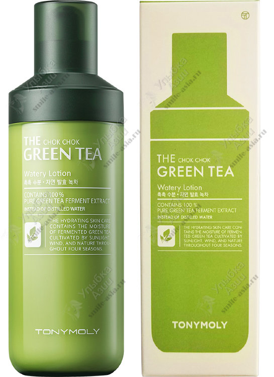 Купить Антиоксидантный лосьон The Chok Chok Green Tea Watery Lotion с доставкой по России