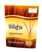 Травяная краска для волос «Золотисто-Коричневая» Aasha 60г