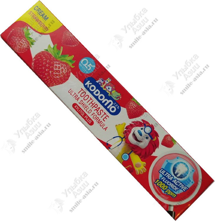 Купить Детская зубная паста со вкусом клубники Kodomo с доставкой по России
