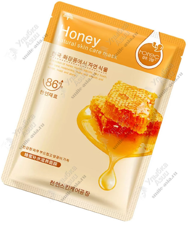 Купить Маска для лица с медом Rorec Honey с доставкой по России