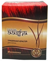 Травяная краска для волос «Махагони» Aasha 60г